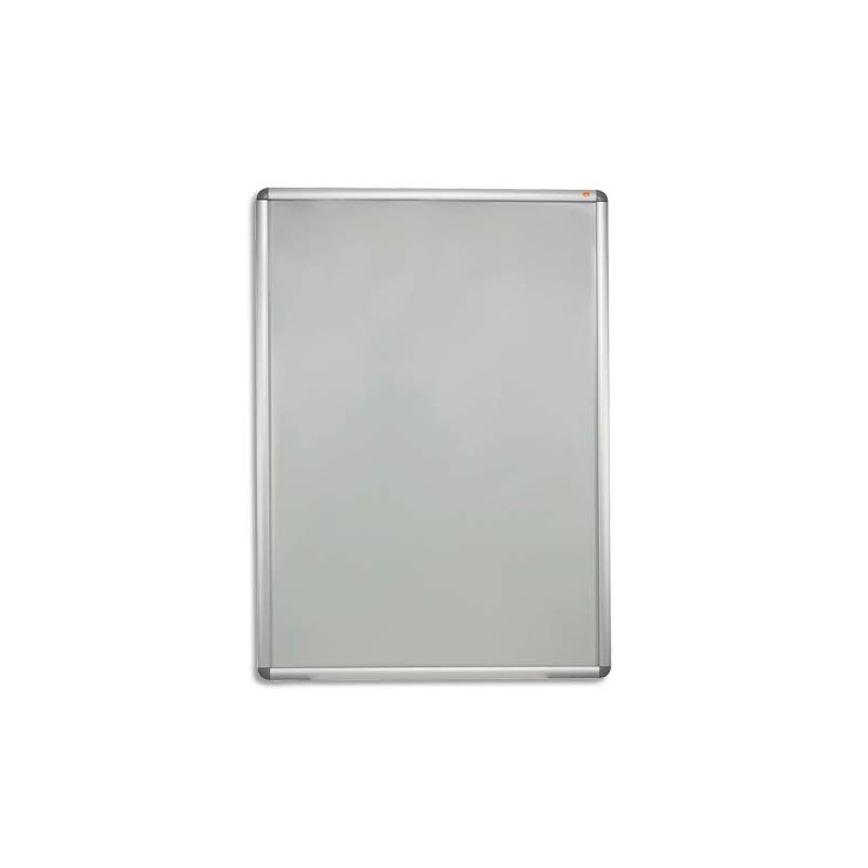 NOBO Vitrine cadre clipsable en aluminium et écran anti-reflet en PVC. Format A0