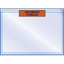 Boîte de 1000 pochettes pour documents Ci-Inclus - Format : 22.5 x 16.5 cm