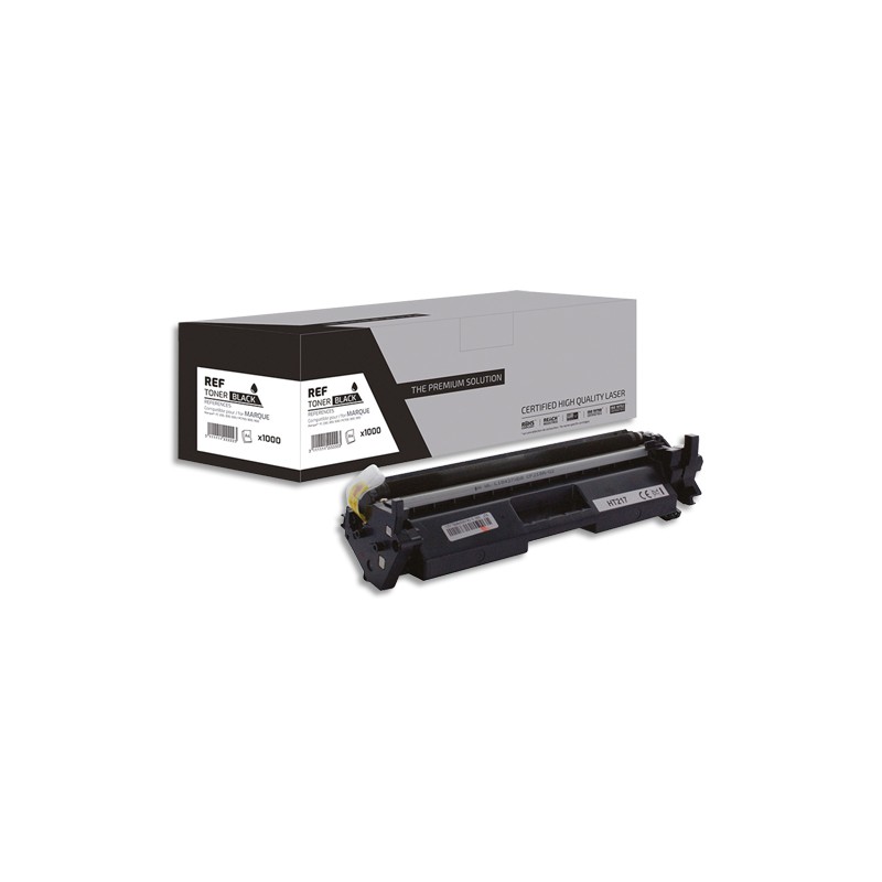 PSN Cartouche compatible laser noir HP CF217A, 17A, L1-HT217