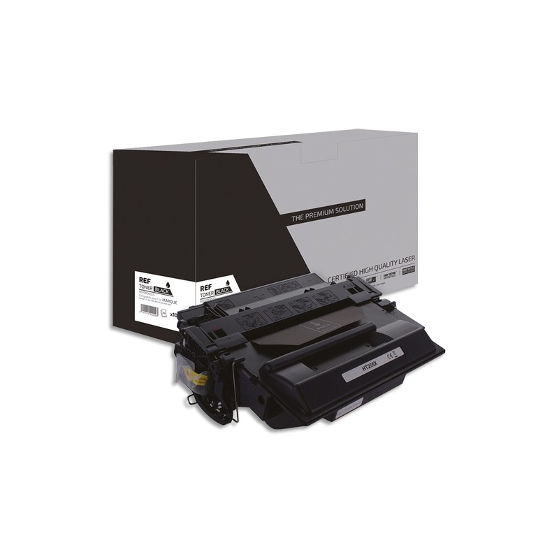 PSN Cartouche compatible laser noir HP CE255X, Canon 724H, L1-HT255X
