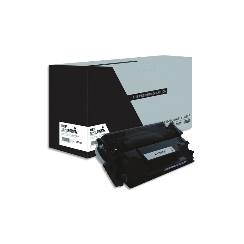 PSN Cartouche compatible laser noir HP CF287A, L1-HT287AR