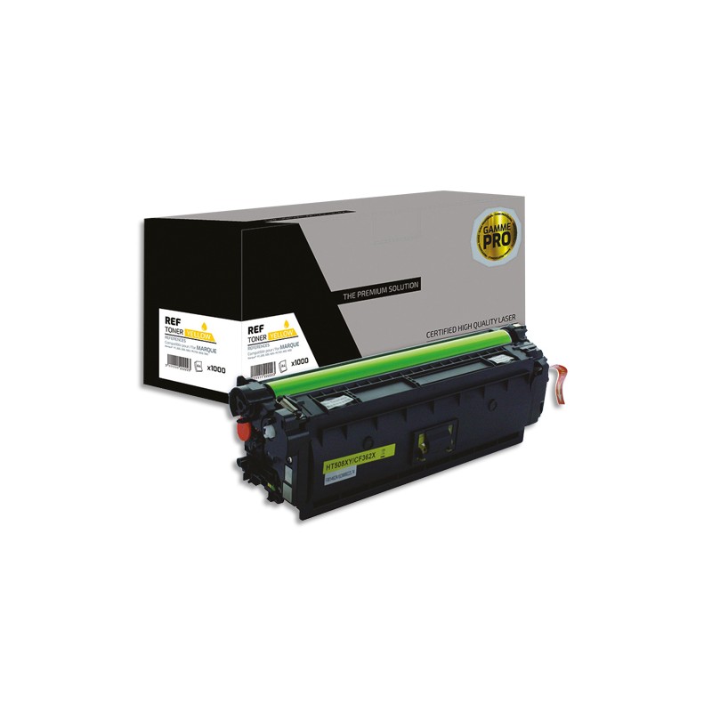 PSN Cartouche compatible laser pro jaune HP CF362X, L1-HT508XY-PRO