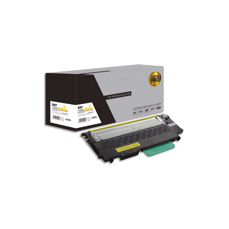 PSN Cartouche compatible laser pro jaune Samsung CLTY404SELS, L1-ST404Y-PRO