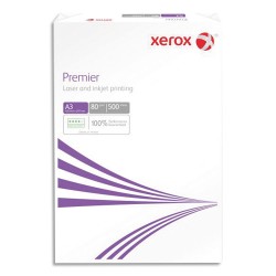 XEROX Ramette 500 feuilles papier très blanc XEROX PREMIUM A3 80G CIE 161