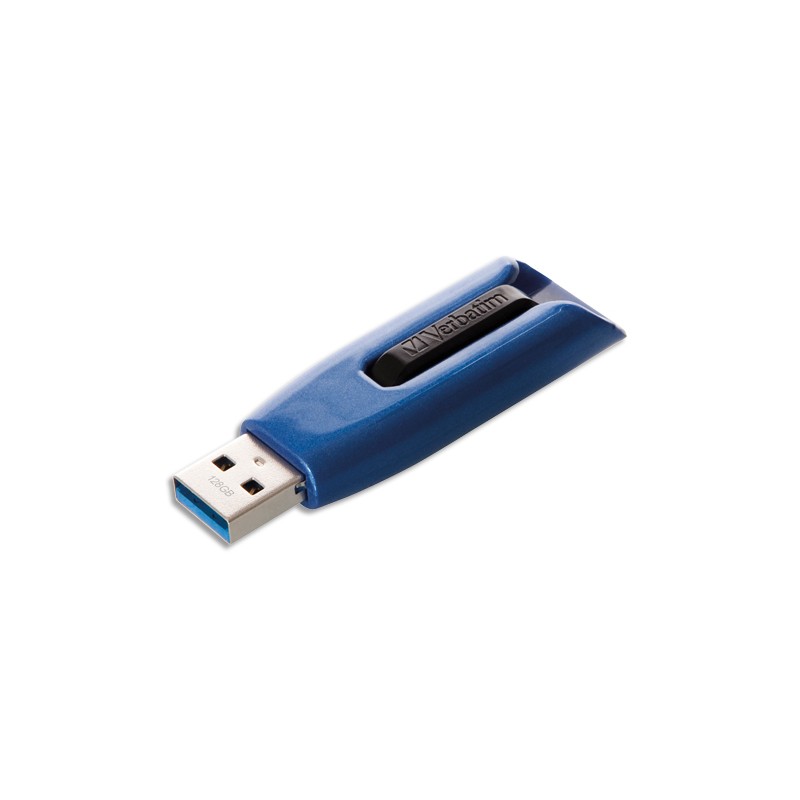 VERBATIM Clé USB 3.0 V3 Max Bleue 128Go 49808