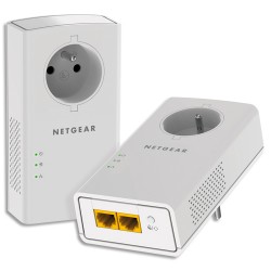 NETGEAR Pack de 2 boitiers CPL 2000Mbit/s PLP2000-100FRS