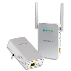 NETGEAR Pack 2 boitiers CPL spécial WiFi 1000Mbit/sPLW1000-100PES