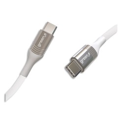 GREEN-E Câble USB-C/USB-C, charge très rapide, 1,2m Blanc 3A, 18W GR7315