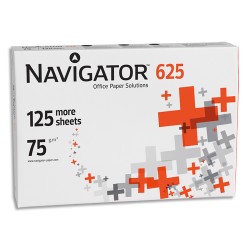 NAVIGATOR Ramette 625 feuilles papier Blanc Navigator 625 A4 75G CIE 136