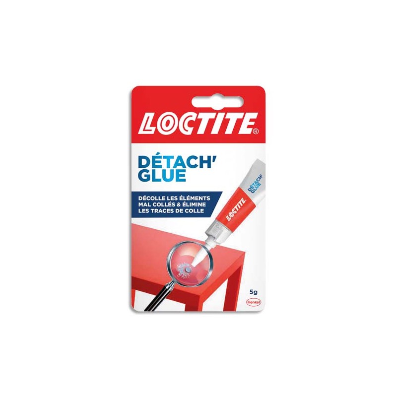 LOCTITE Colles Cyanoacrylates SUPERGLUE-3 Detach Glue Tube 5g