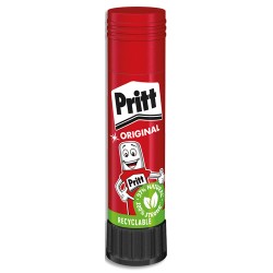 PRITT Stick de colle 11g avec 97% d'ingrédients naturels, lavable à froid