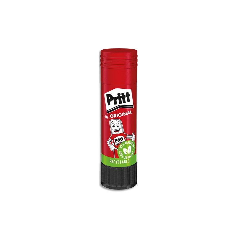 PRITT Stick de colle 22g avec 97% d'ingrédients naturels, lavable à froid