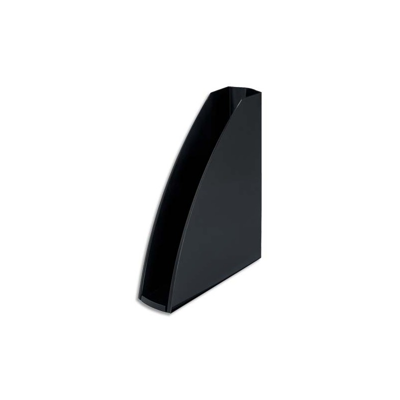 LEITZ Porte-revues A4 RECYCLE. Dimensions : L25,8 x H31,2 x P7,5 cm. Coloris noir.