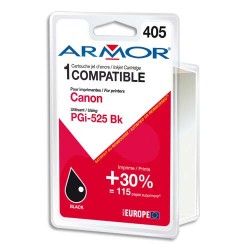 ARMOR compatible Jet d'encre Black pour CANON PGI-525PGBK K12560