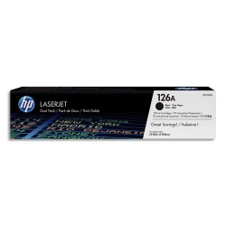 HP Pack de 2 cartouches Laser Noir CE310AD