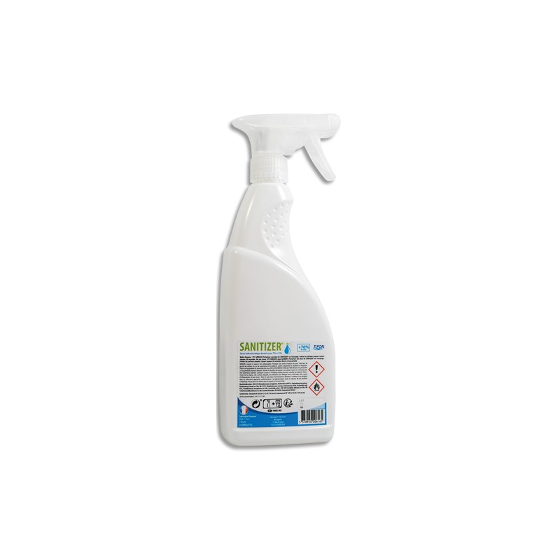 TIFON Spray 750 ml Hydro-alcoolique SANITIZER TP2 et TP4 multisurfaces