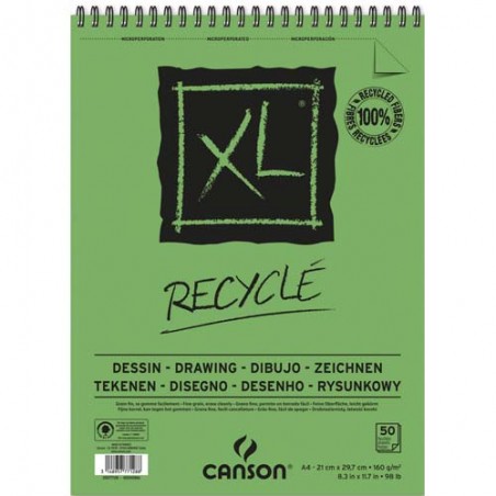 CANSON Album croquis XL recyclé format A4 - 777128
