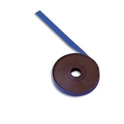 BI-OFFICE Ruban magnétique Bleu, à découper - Dimensions : 1 cm x 5 m
