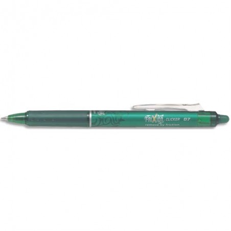 PILOT Stylo Roller FriXion Clicker rétractable, pointe moyenne Vert