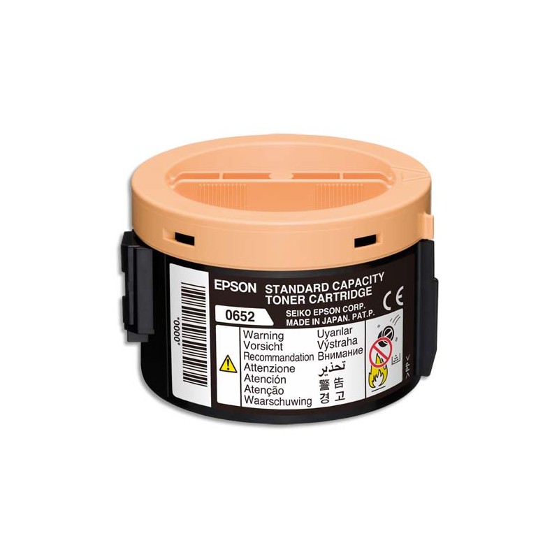 EPSON Toner Noir pour imprimante Laser monochrome C13S050652-C13S050652