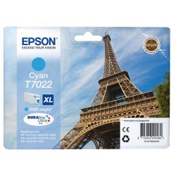 EPSON Cartouche Jet d'encre Cyan XL Tour Eiffel C13T702240