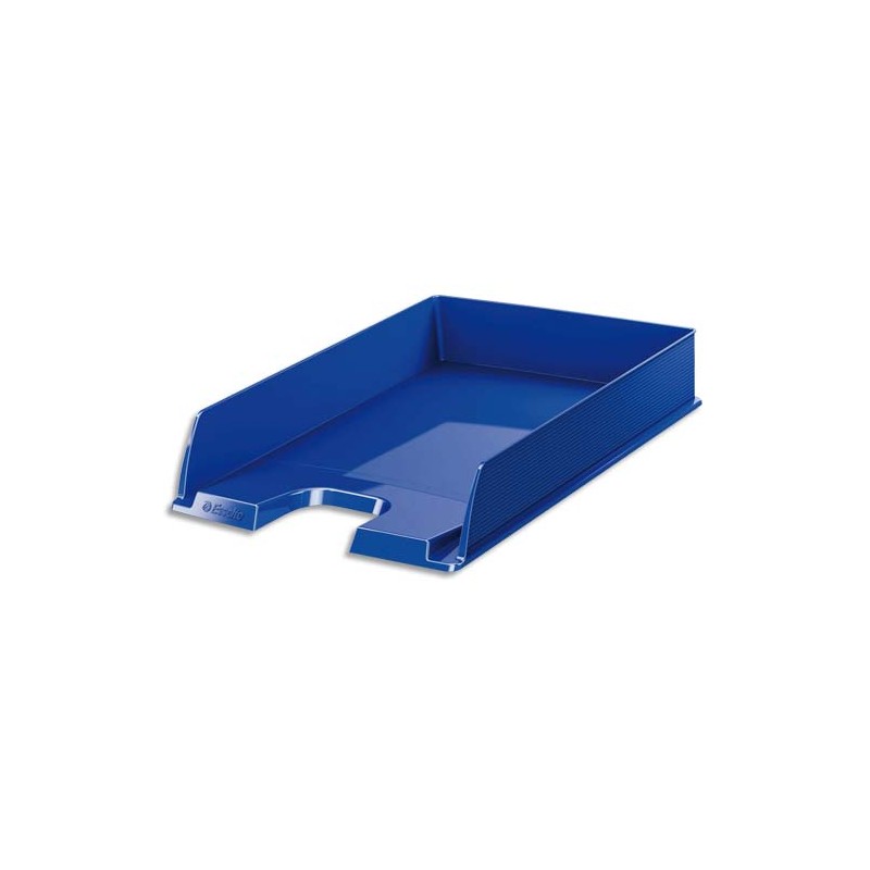 ESSELTE Corbeille à courrier EUROPOST - Bleu opaque - L25,4 x H6,10 x P35 cm