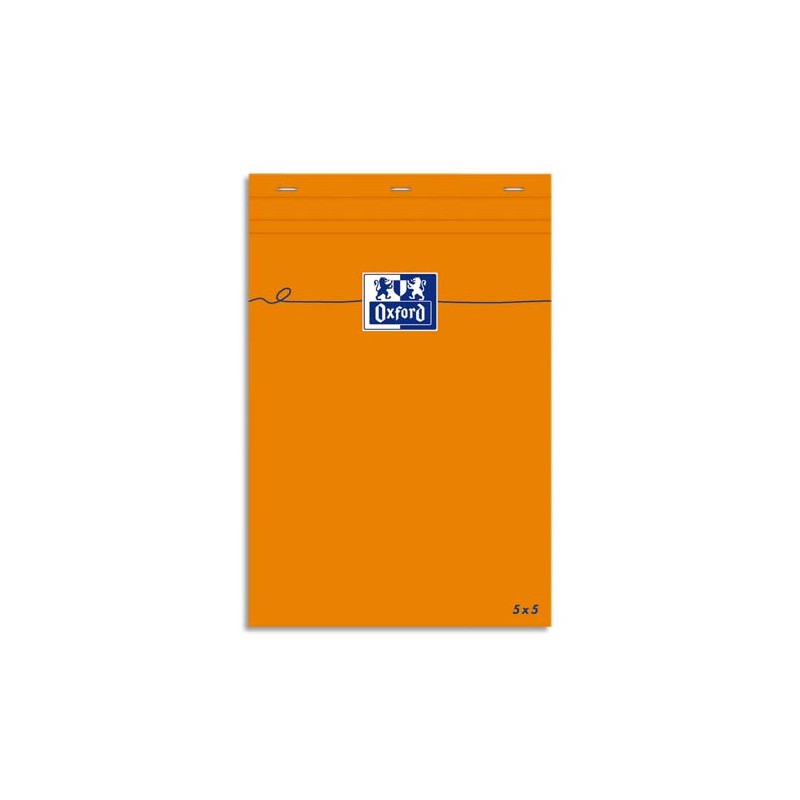 OXFORD Bloc IDEA format 7,4 x 10,5 cm 80 grammes réglure 5x5 301201