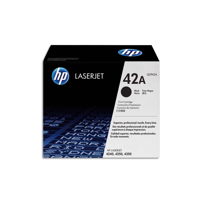 HP Cartouche Laser Noir Q5942A