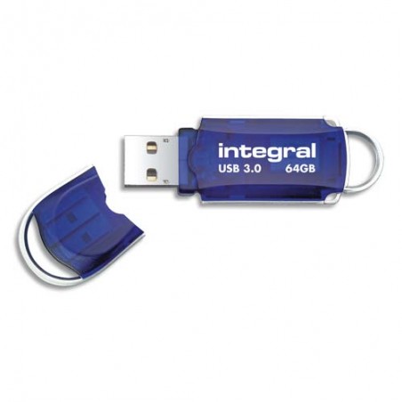 INTEGRAL Clé USB USB 3.0 Courier 64Go INFD64GBCOU3,0