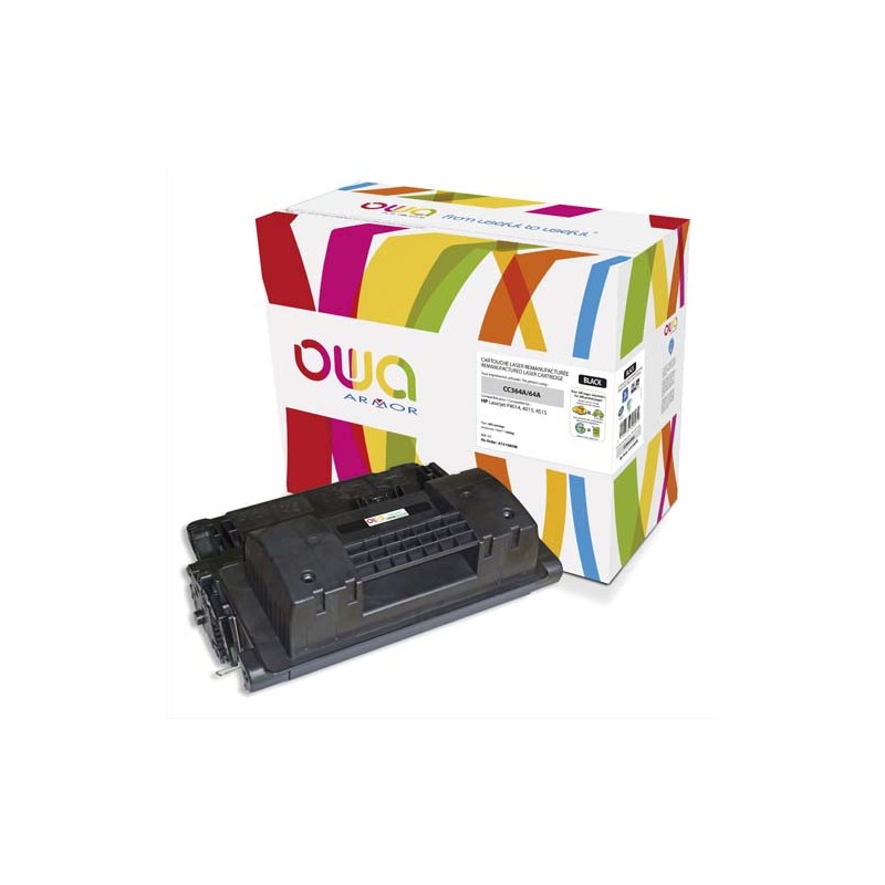 OWA Cartouche compatible Laser Noir CC364A K15108OW