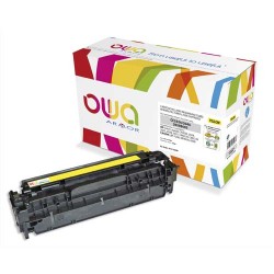 OWA Cartouche compatible Laser Jaune CC532A K15135OW