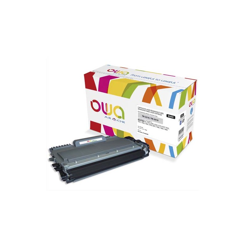OWA Cartouche Laser compatible BROTHER TN-2210 K15465OW