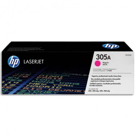 HP Cartouche Laser Magenta CE413A
