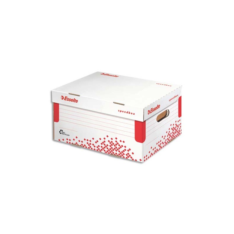 ESSELTE Conteneur SPEED BOX, taille M, L x p x h : 36,7 x 32,5 x 26,3 cm