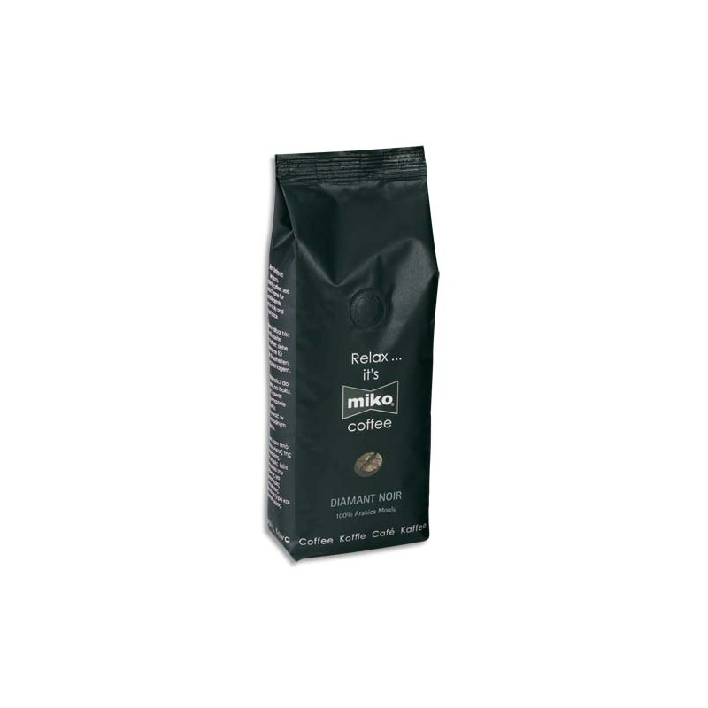 MIKO CAFE Paquet d'1kg de café moulu Diamant 100% Arabica