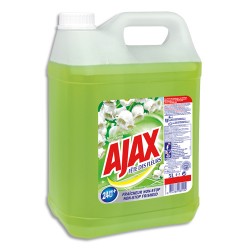 AJAX Bidon de 5 litres nettoyant parfum fleurs de printemps/ brassé de fleurs