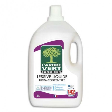Liquide vaisselle écologique L'Arbre Vert peaux sensibles 5 L
