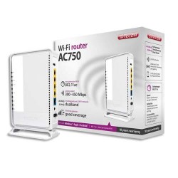 SITECOM Router AC750 Wi-Fi Dual-band 300+450 Mbit/s inclus port USB2+4ports Gigabit iOS/Android WLR-5002