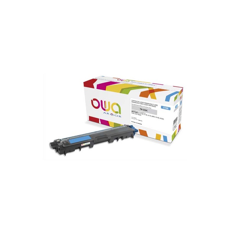 OWA Cartouche compatible Laser Cyan BROTHER TN245C K15658OW
