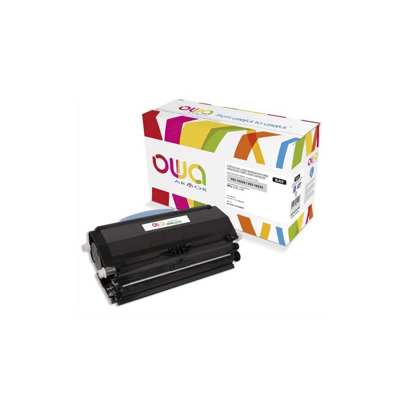 OWA Cartouche compatible Laser Noir Dell 593-10334 K15229OW