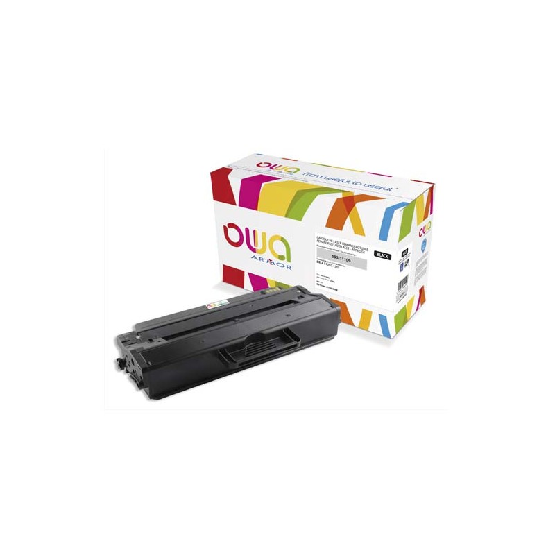 OWA Cartouche compatible Laser Noir DELL 593-11109 K15619OW
