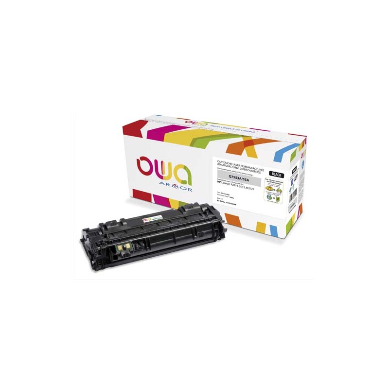 OWA Cartouche compatible Laser Noir HP Q7553A K12334OW