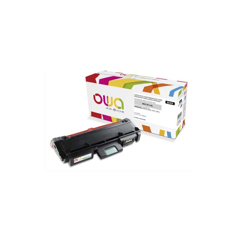 OWA Cartouche compatible Laser Noir SAMSUNG MLTD116L K15672OW