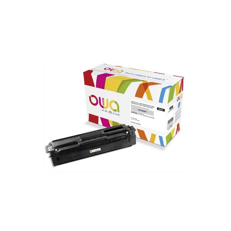 OWA Cartouche compatible Laser Noir SAMSUNG CLTK504S K15623OW