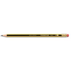 STAEDTLER Crayon graphite Gomme HB Noris 122