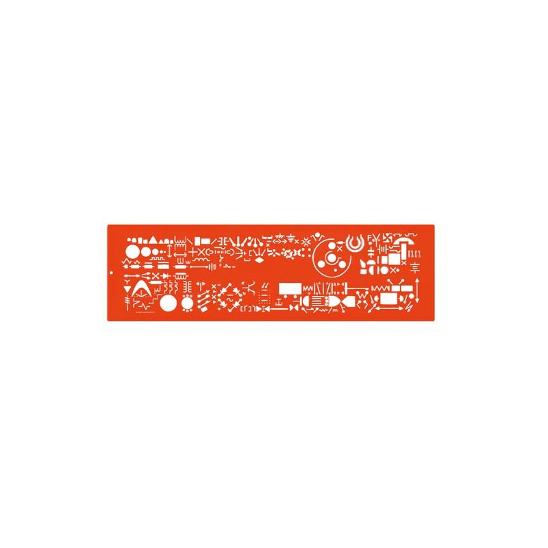 MINERVA Trace symboles électrique, électronique NF C03.101+102+103+106