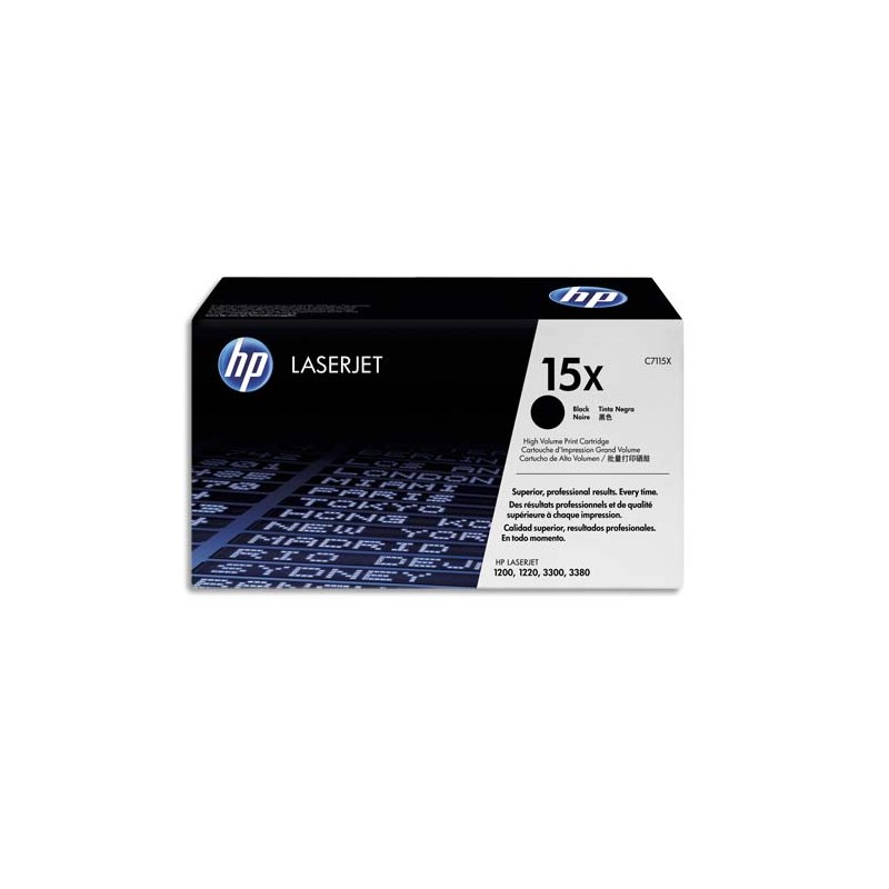 HP Cartouche Laser Noir XL C7115X
