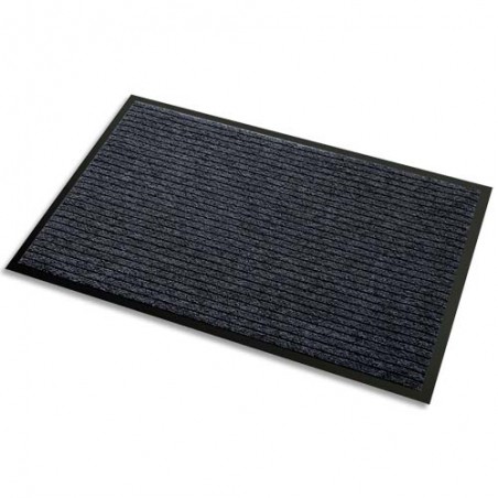 3M Tapis d'accueil Aqua Nomad 45 Noir double fibre gratante - Format : 90 x 60 cm épaisseur 5,6 mm 45001