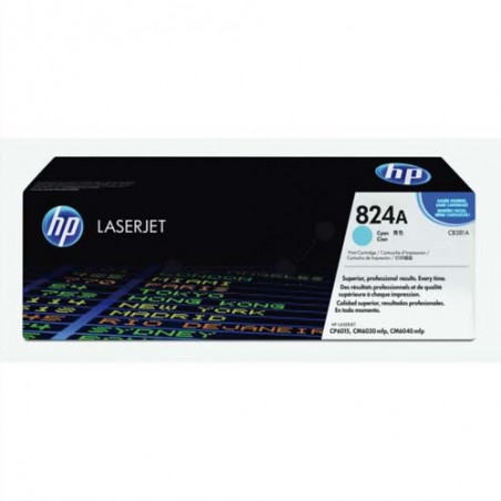 HP Cartouche Laser Cyan CB381A