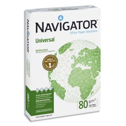 NAVIGATOR Ramette 500 feuilles papier extra Blanc Navigator Universal A3 80G CIE 169